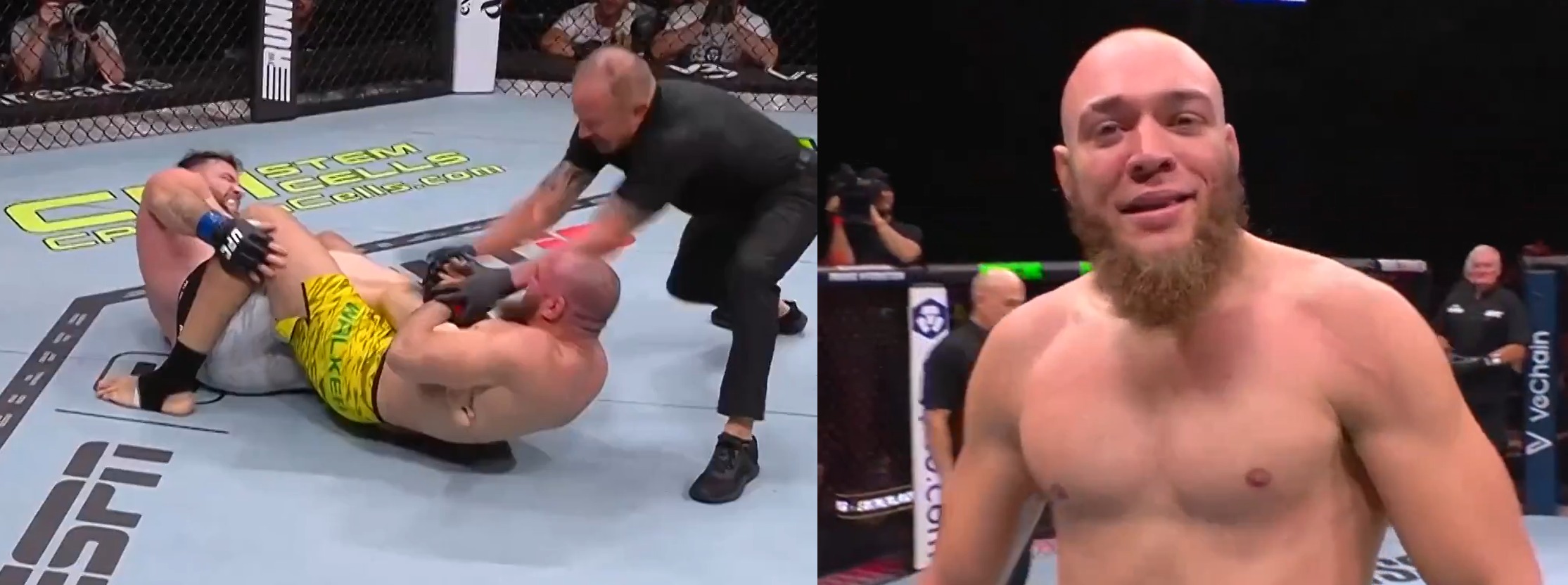 “You’ve Got To Be Nervous If You’re Tom Aspinall” – Fighters & Fans React as Valter Walker Earns Another First-Round Heel Hook Win, Delivers Highlight Post-Fight Interview At UFC 321