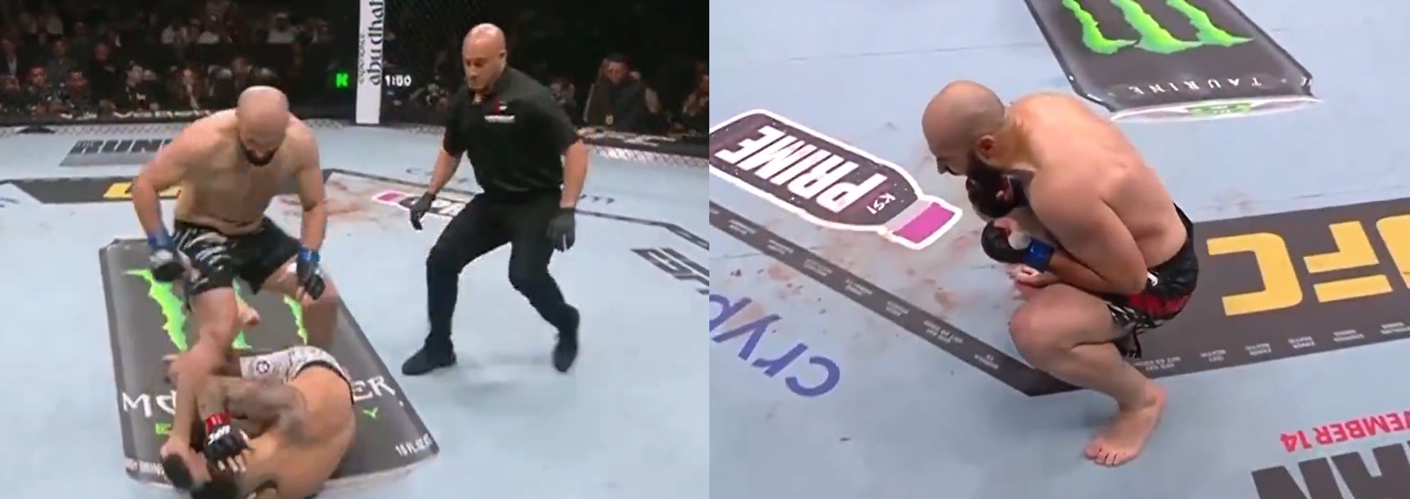 “Maybe The Most Slept On Fighter In UFC History” – Fighters & Fans React To Azamat Murzakanov Starching Aleksandar Rakic With Jab At UFC 321 To Enter Title Conversation