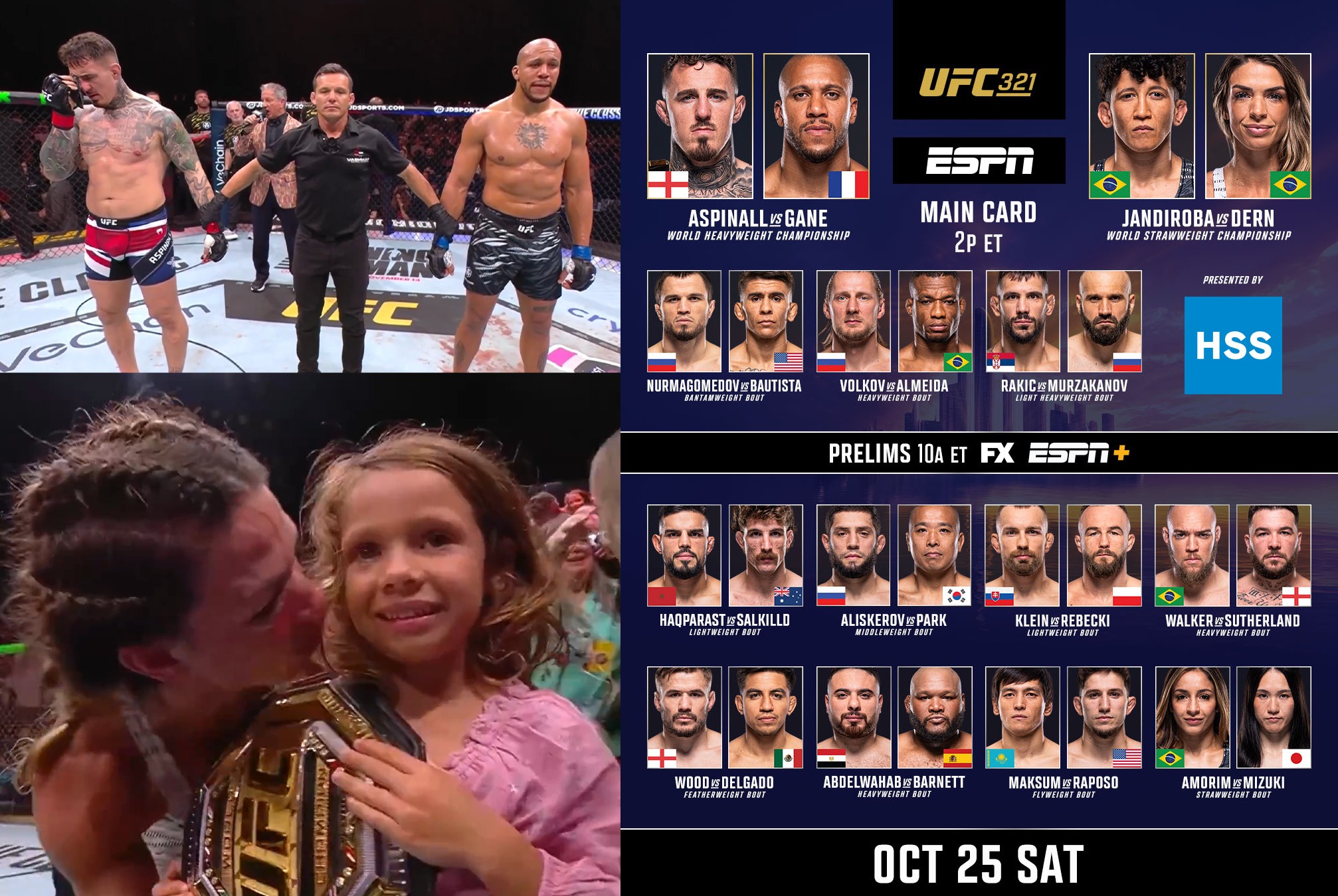 6 Hits And 4 Misses From UFC 321: Tom Aspinall vs. Ciryl Gane