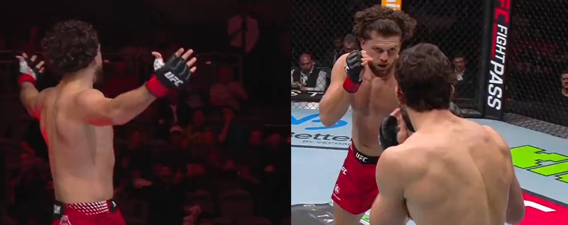VIDEO: Ismail Naurdiev Puts Out Ryan Loder At UFC Qatar With Picture Perfect Overhand