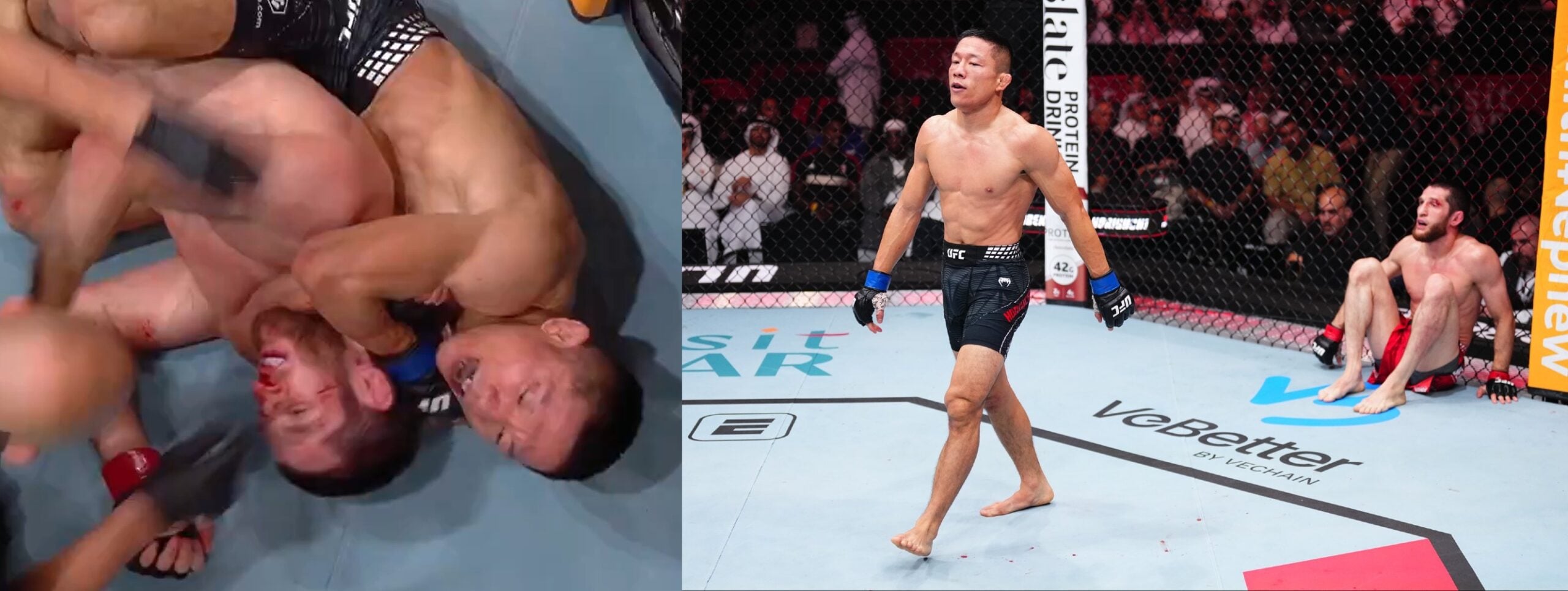 ‘The Greatest Threat To Alexandre Pantoja’s Title Reign’ – Fans & Fighters React To Kyoji Horiguchi Destroying Tagir Ulanbekov In UFC Return At UFC Qatar