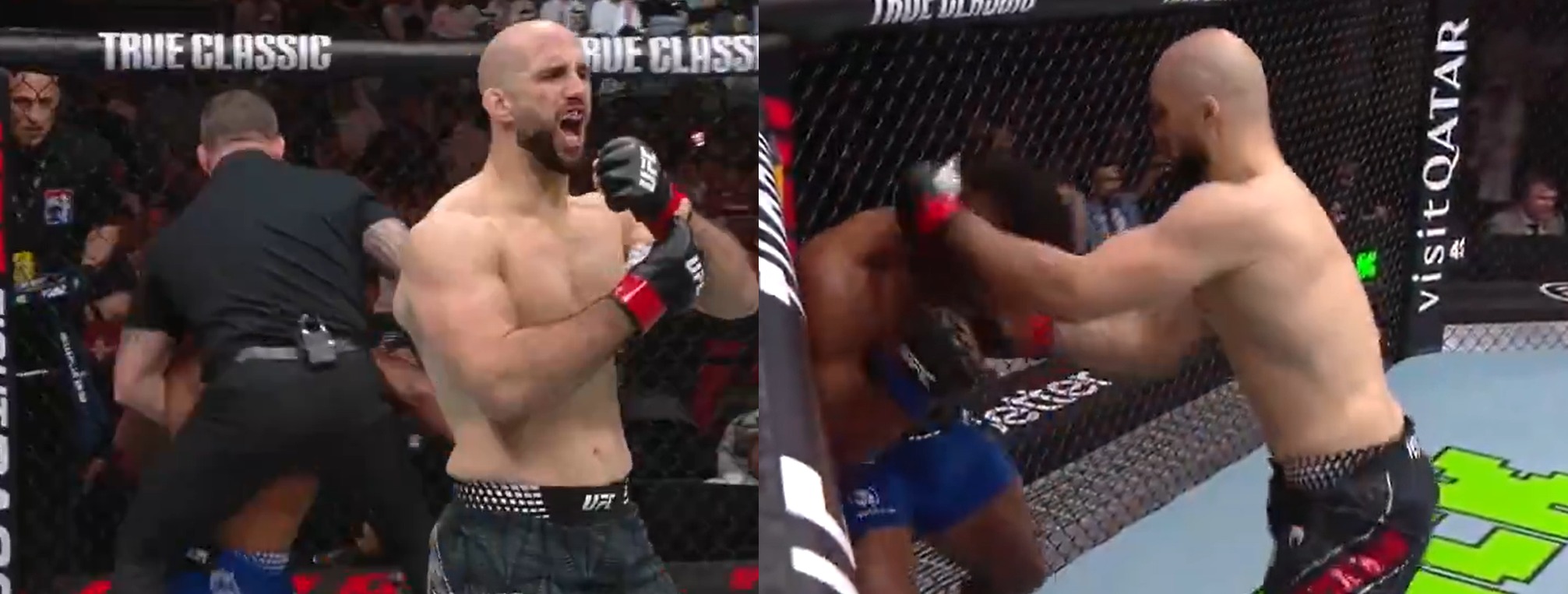 ‘One-Sided Performance’ – Fans React As Volkan Oezdemir Overwhelms Alonzo Menifield Into A Quick Finish At UFC Qatar