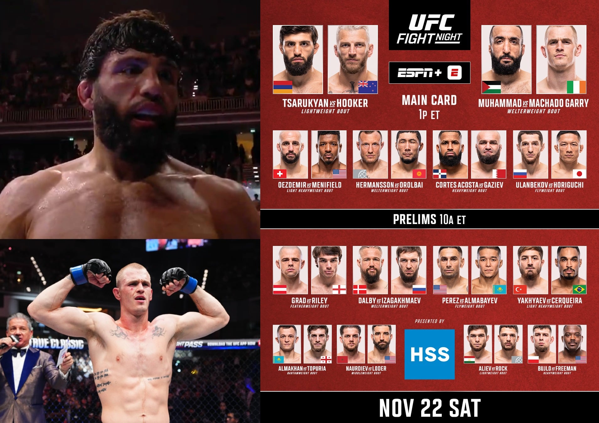 9 Hits And 2 Misses From UFC Qatar: Arman Tsarukyan vs. Dan Hooker