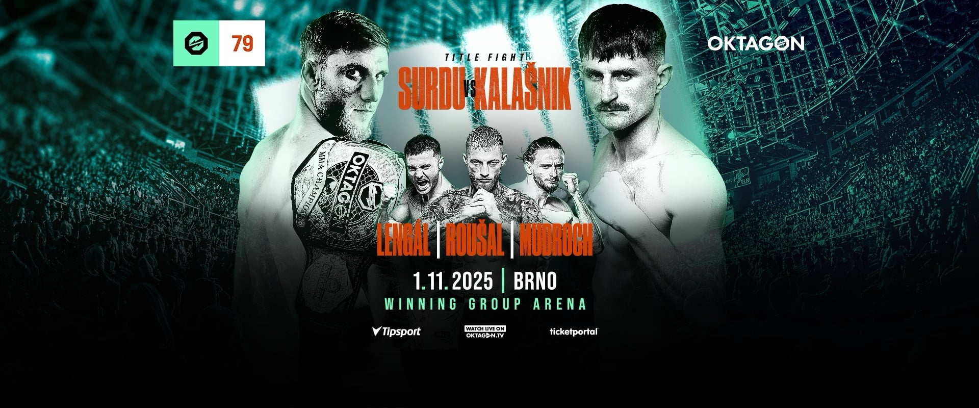 OKTAGON 79: Surdu vs Kalasnik Live Results