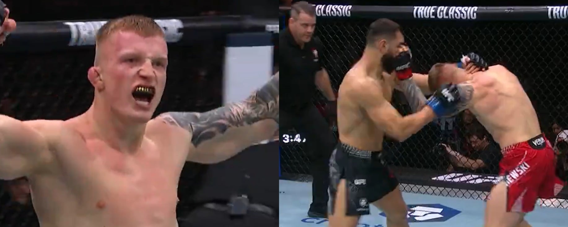 VIDEO: Iwo Baraniewski Knocks Out Ibo Aslan In Short But Wild Brawl During UFC 323 Prelims