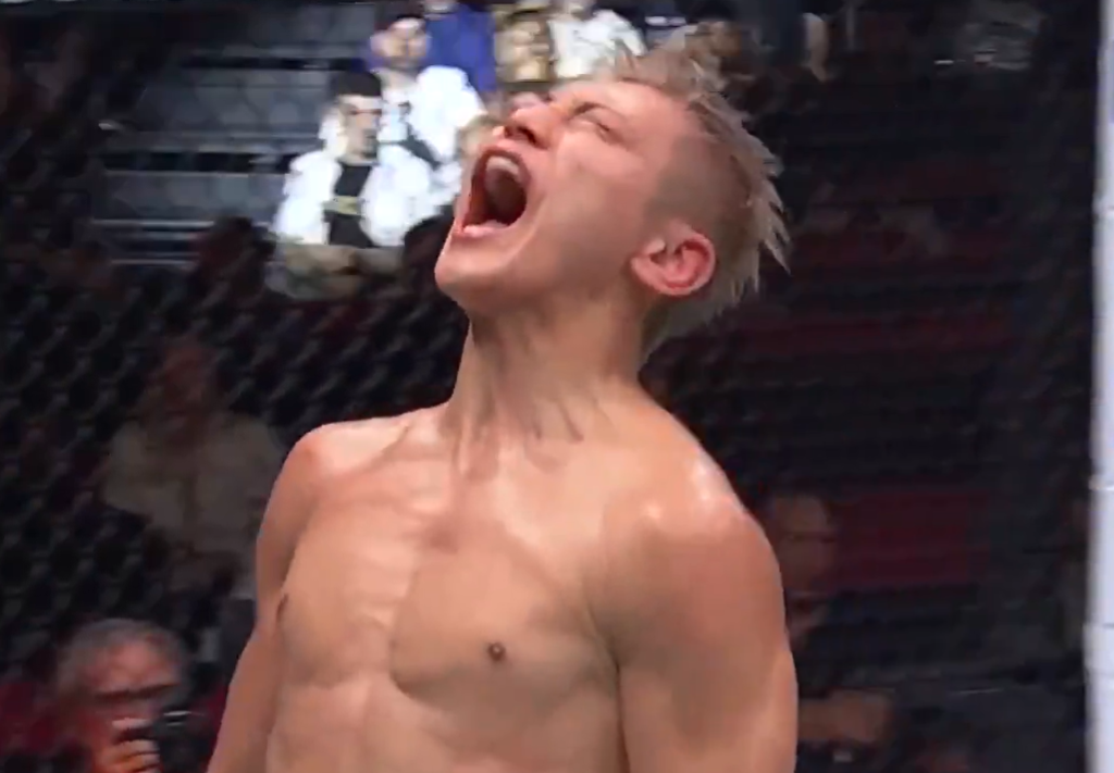 VIDEO: Keiichiro Nakamura Wins Road To UFC Season 4 Featherweight Tournament With Comeback Finish Of Sebastian Szalay