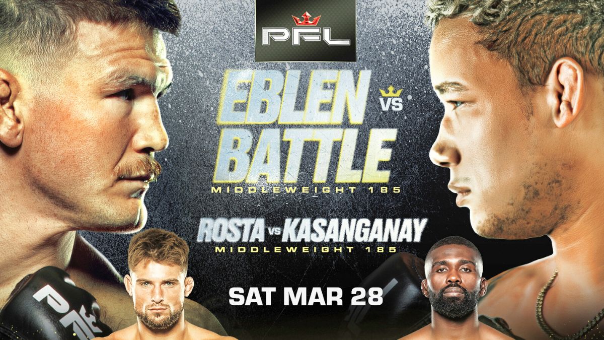 Johnny Eblen vs. Bryan Battle Set for PFL Pittsburgh on March 28