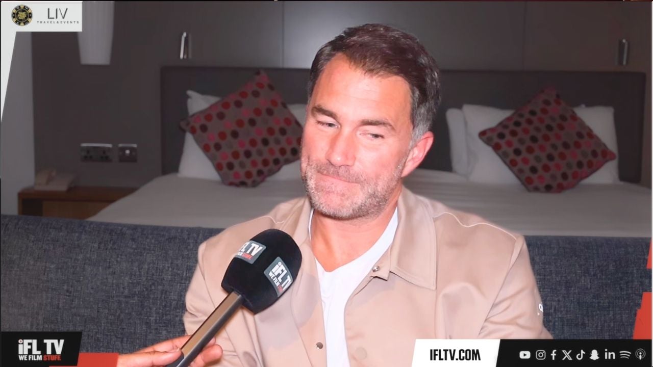 Eddie Hearn Blasts Michael Bisping Over Tom Aspinall Comments: ‘He Should Be Ashamed of Himself’ Eddie Hearn Blasts Michael Bisping Over Tom Aspinall Comments: ‘He Should Be Ashamed of Himself’