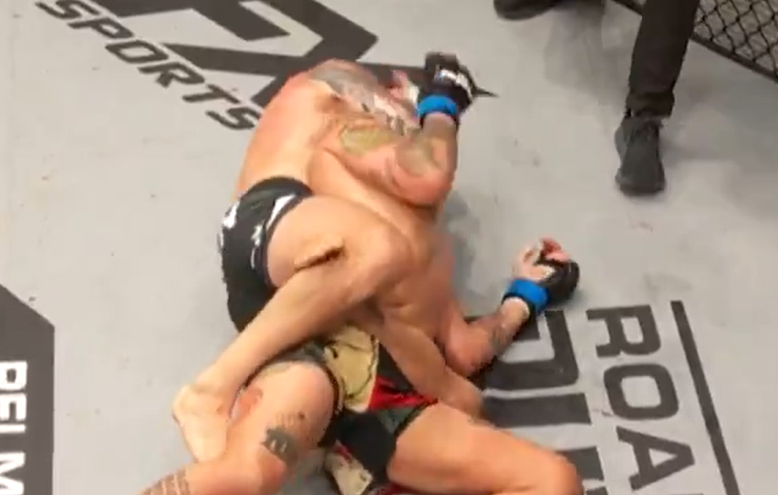 Johnny Eblen Ragdolls Bryan Battle In Submission Win