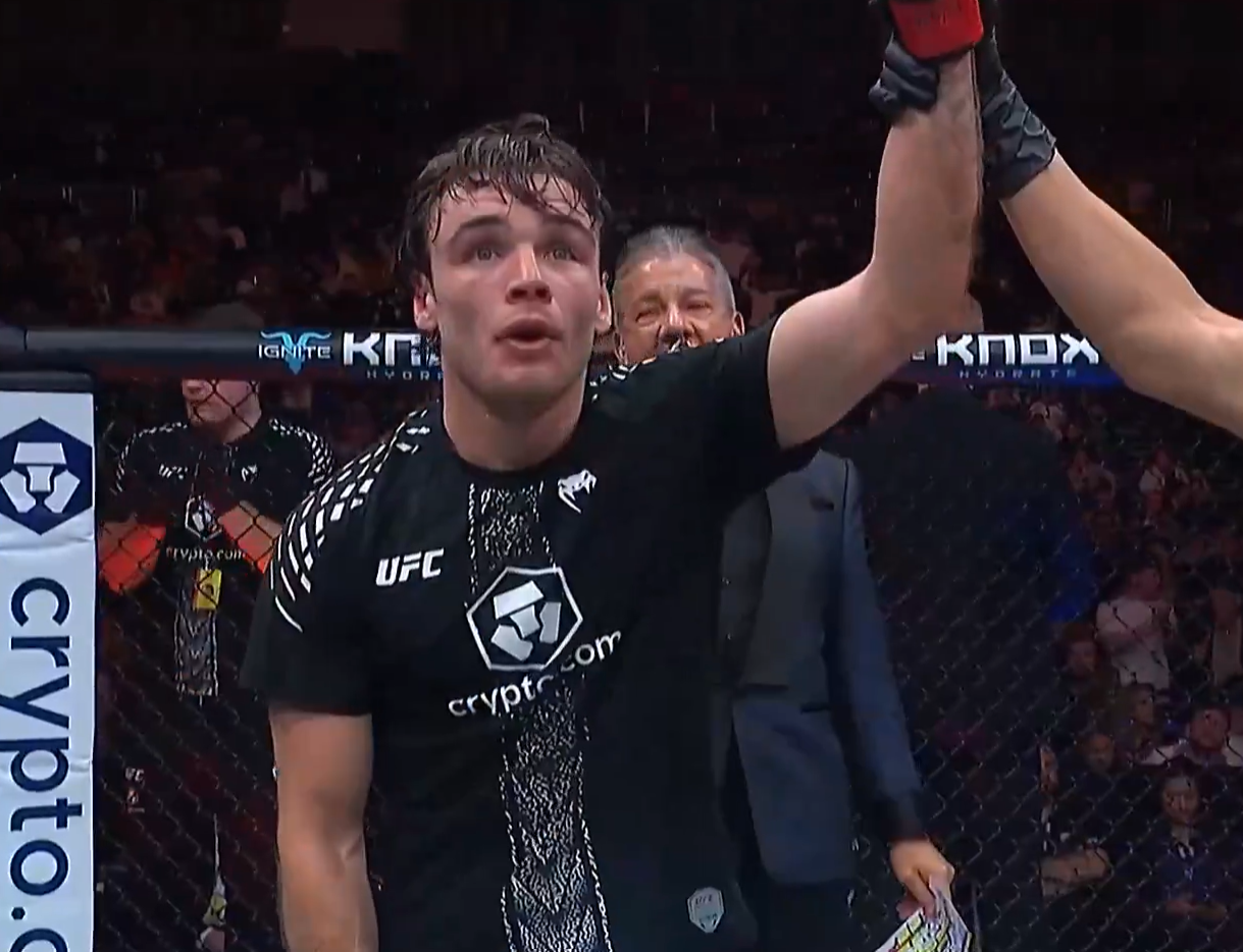 “Crispy Hands” – Luke Riley Strikes His Way To UFC London Win