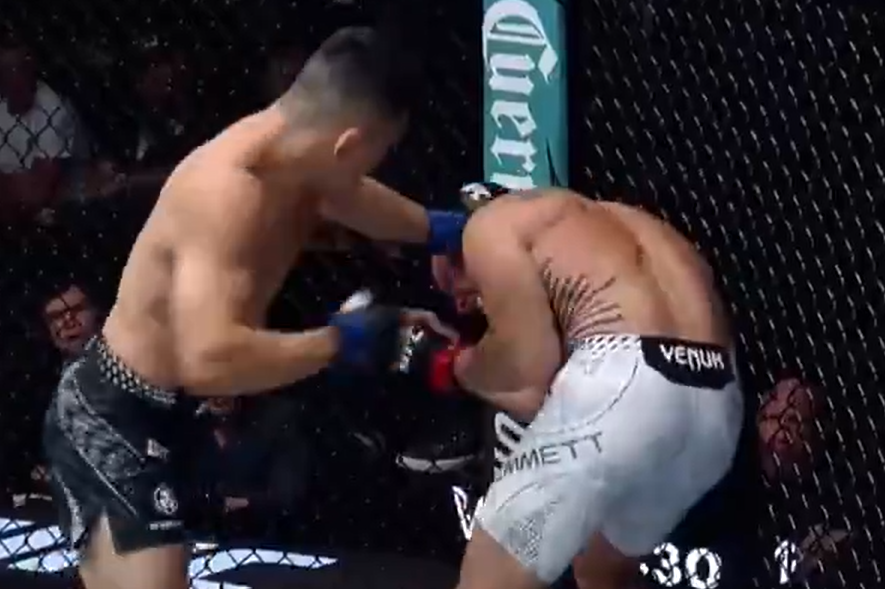 “Big Problem At 145” – Kevin Vallejos Stops Josh Emmett