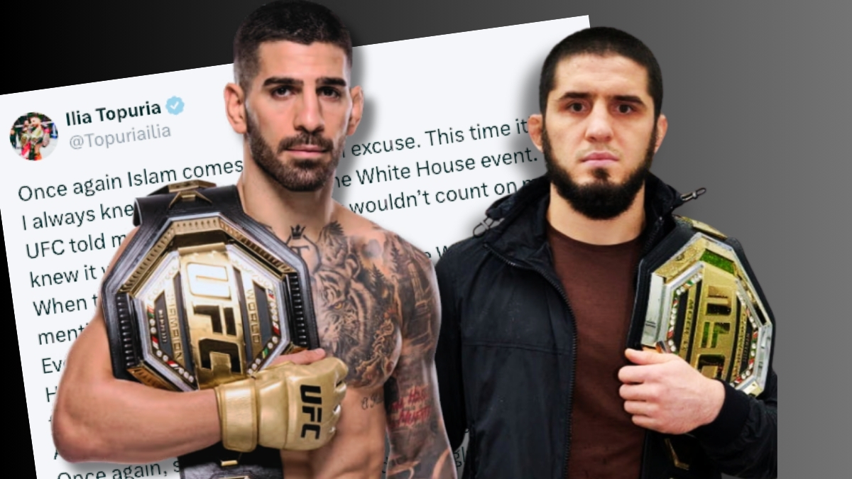 Ilia Topuria Calls Out Islam Makhachev, Vows Quick Work at White House