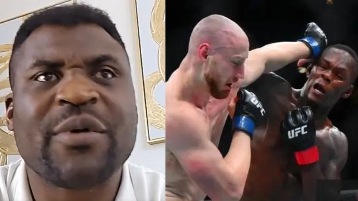 Francis Ngannou ‘Heartbroken’ Watching Israel Adesanya Lose to Joe Pyfer at UFC Seattle