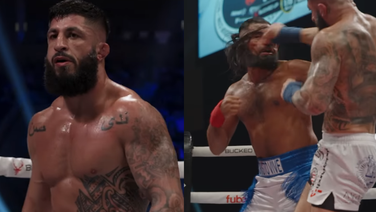 Sabah Homasi DQ’d After Spinning Backfist Breaks Carrera’s Nose at BKFC 87