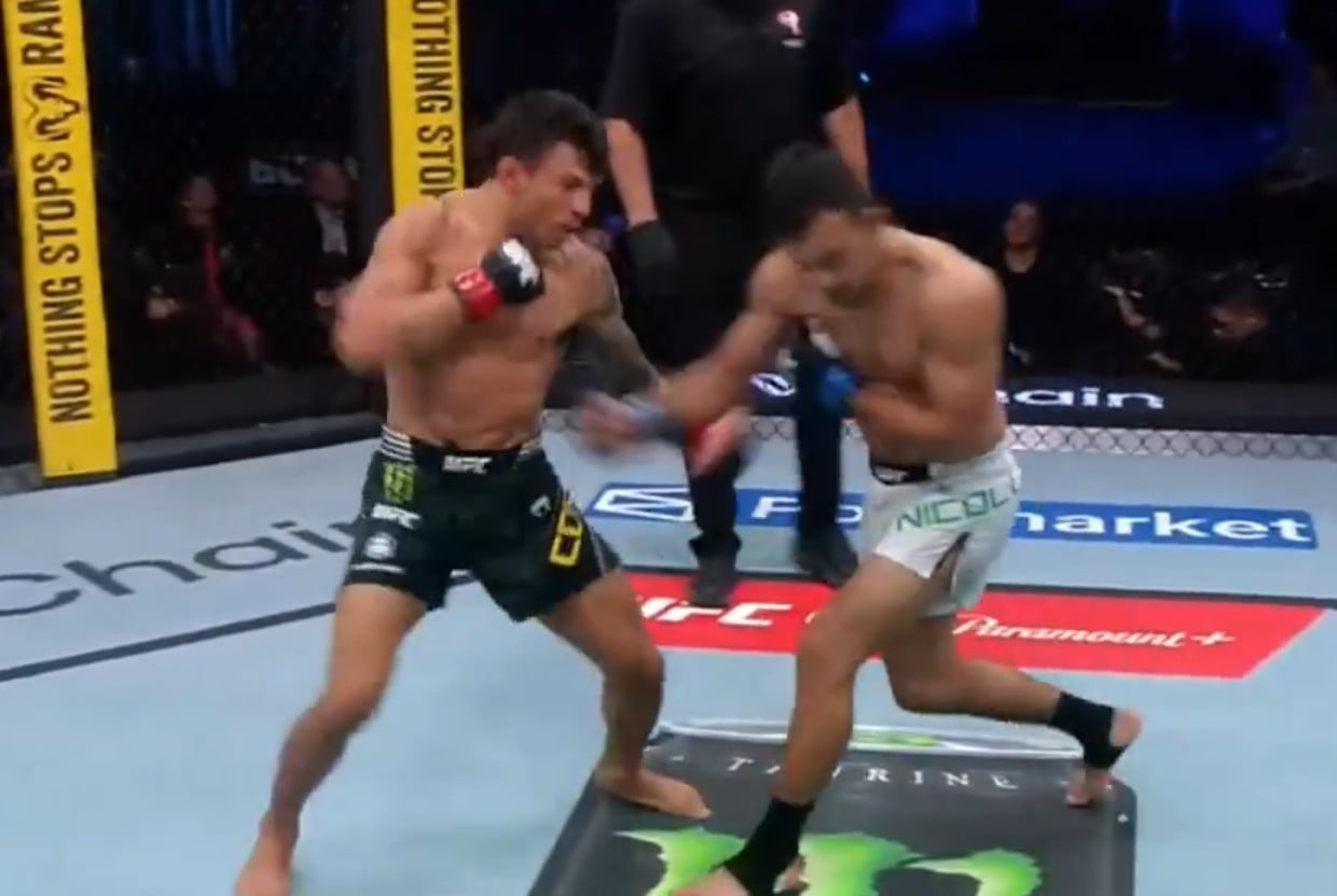 “Bas Rutten Would Be Proud” – Alessandro Costa Gets Liver Shot KO