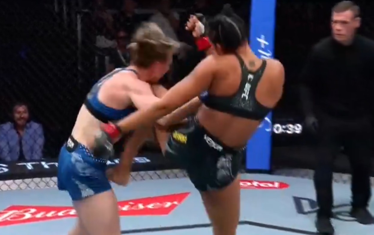 “Murder” – Alice Pereira Lands Brutal Knee KO Of Hailey Cowan
