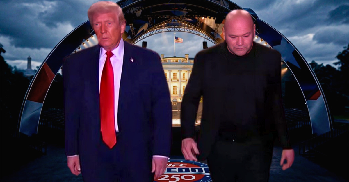 Dana White Fires Back At Critics Of UFC Freedom 250 Event At White House – ‘It Has Nothing To Do With Politics’