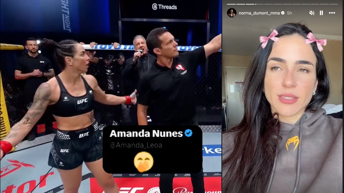 Amanda Nunes Mocks Norma Dumont Loss, Dumont Claps Back