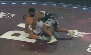 Gable Steveson Shuts Out Alexandr Romanov in RAF Debut