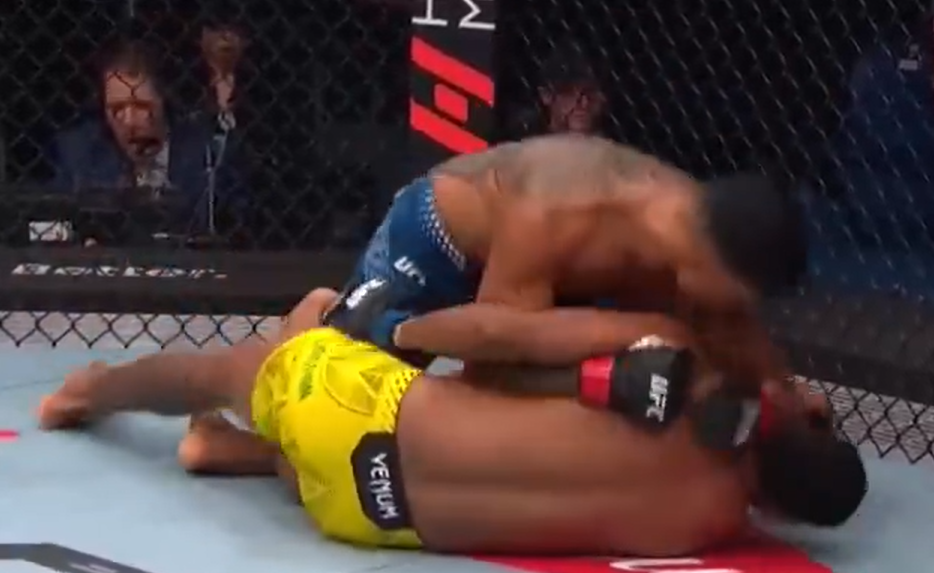 Junior Tafa Obliterates Kevin Christian With Elbows At UFC Perth
