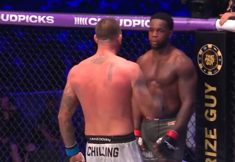 Donegi Abena Wins MMA Debut with Bizarre Retirement Donegi Abena Wins MMA Debut with Bizarre Retirement