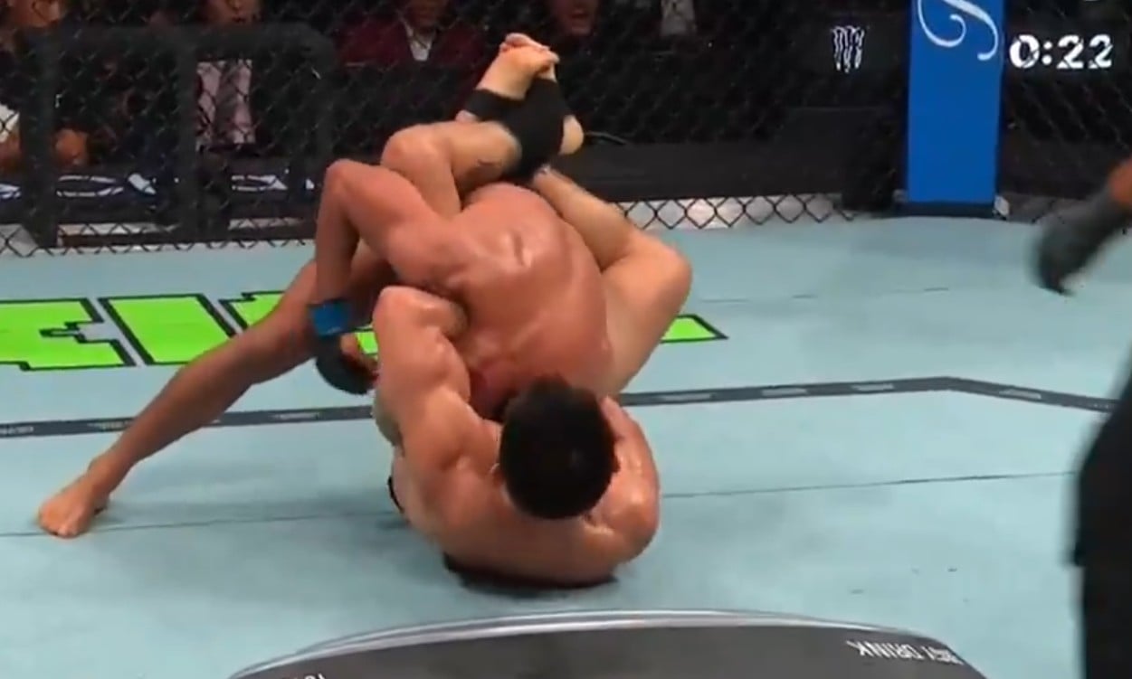 ‘Team Alpha Male Style’ – Song Yadong Submits Deiveson Figueiredo
