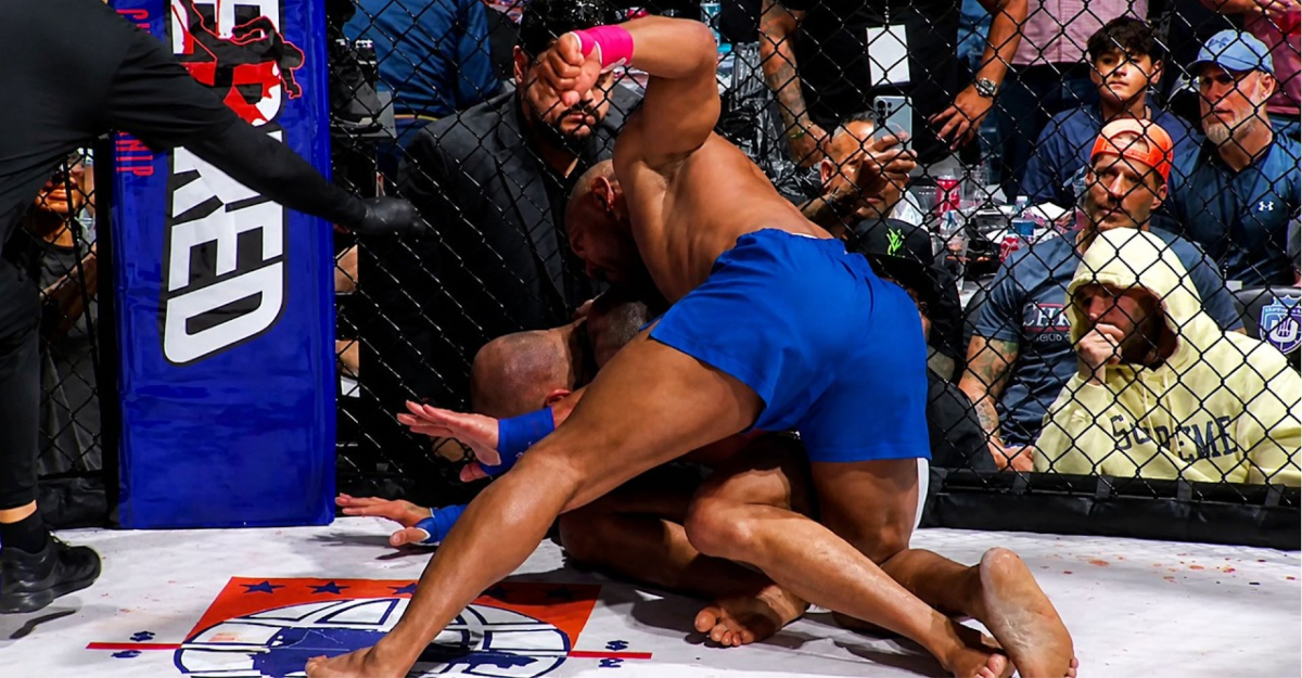 WATCH: 49-Year-Old Yoel Romero Breaks Opponent’s Jaw In Violent 70-Second Finish