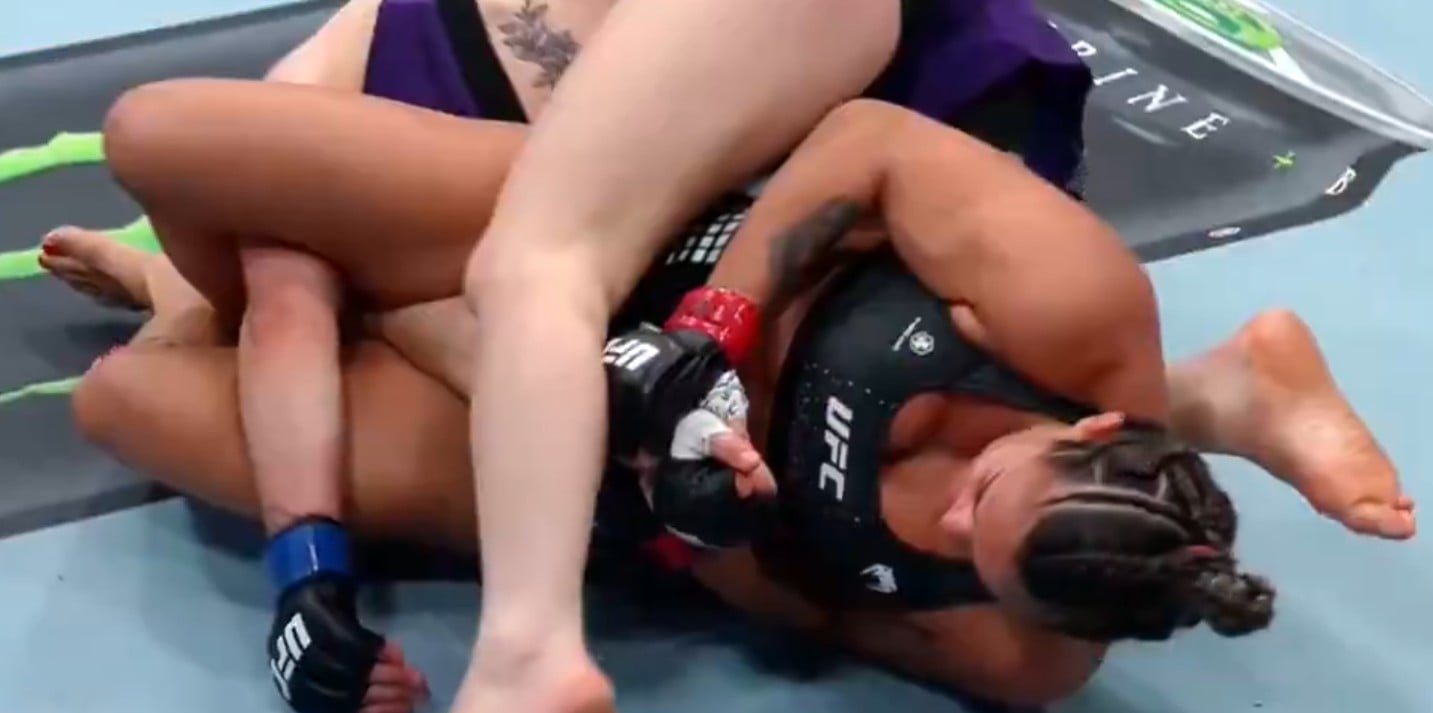 Bia Mesquita Rocked, Still Finds First-Round Submission