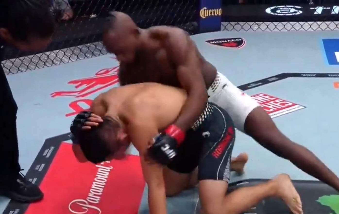 Manel Kape Gets Comeback Finish Of Kyoji Horiguchi Manel Kape Gets Comeback Finish Of Kyoji Horiguchi