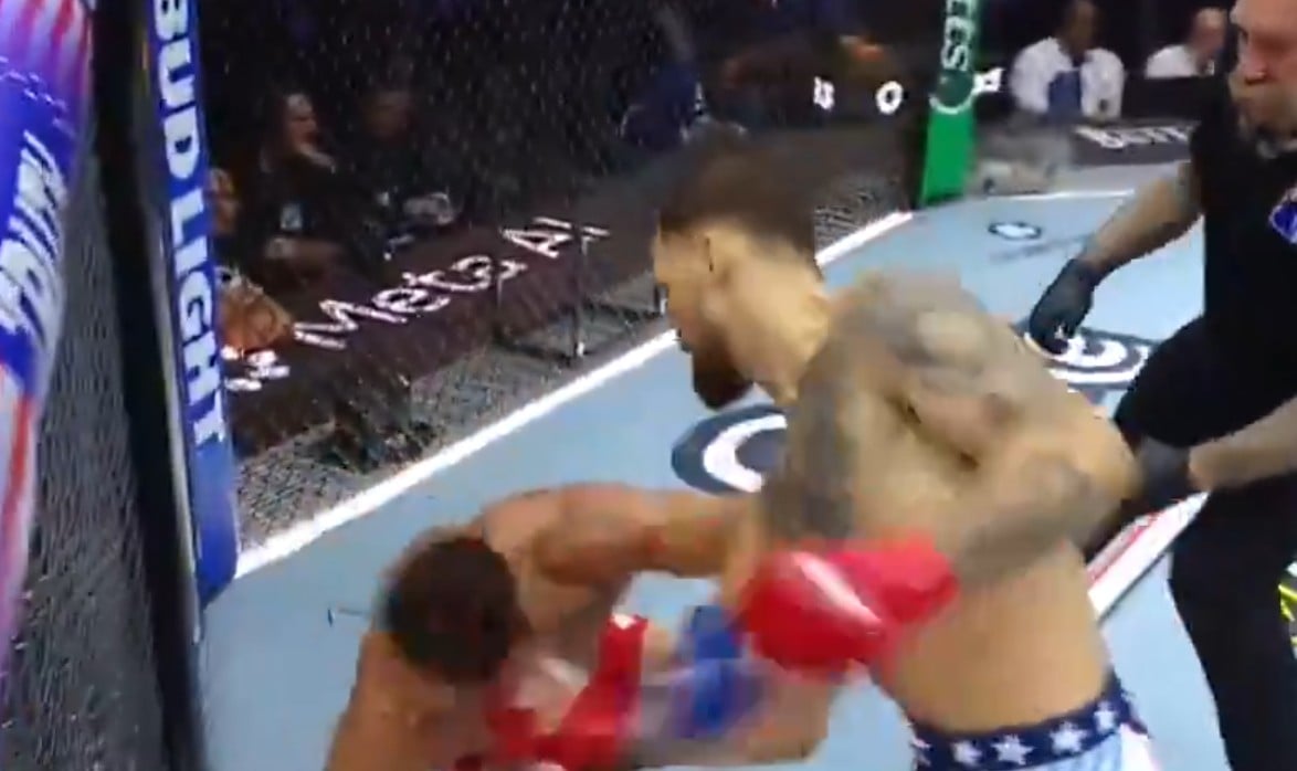 “Destroyed” – Mauricio Ruffy Brutalizes Michael Chandler