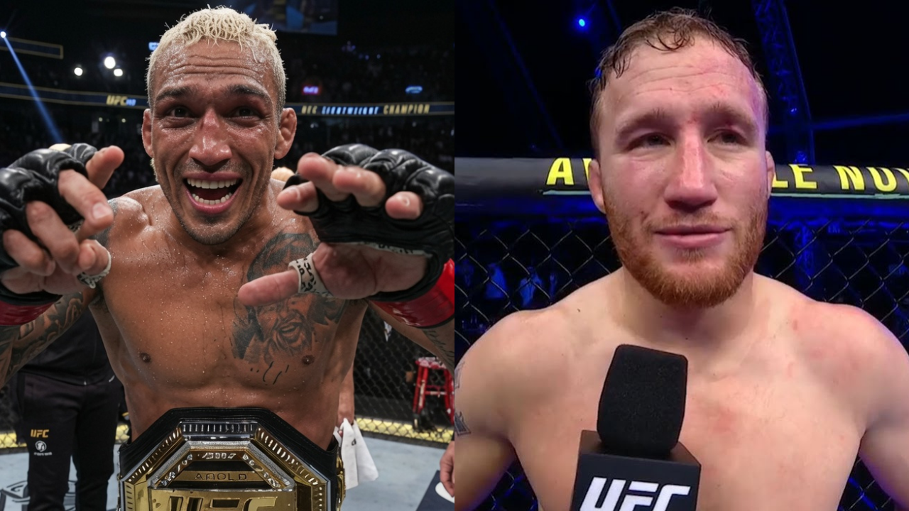 Charles Oliveira Demands Title Shot Against Justin Gaethje: ‘There’s Nothing Better Than This Fight’ Charles Oliveira Demands Title Shot Against Justin Gaethje: ‘There’s Nothing Better Than This Fight’