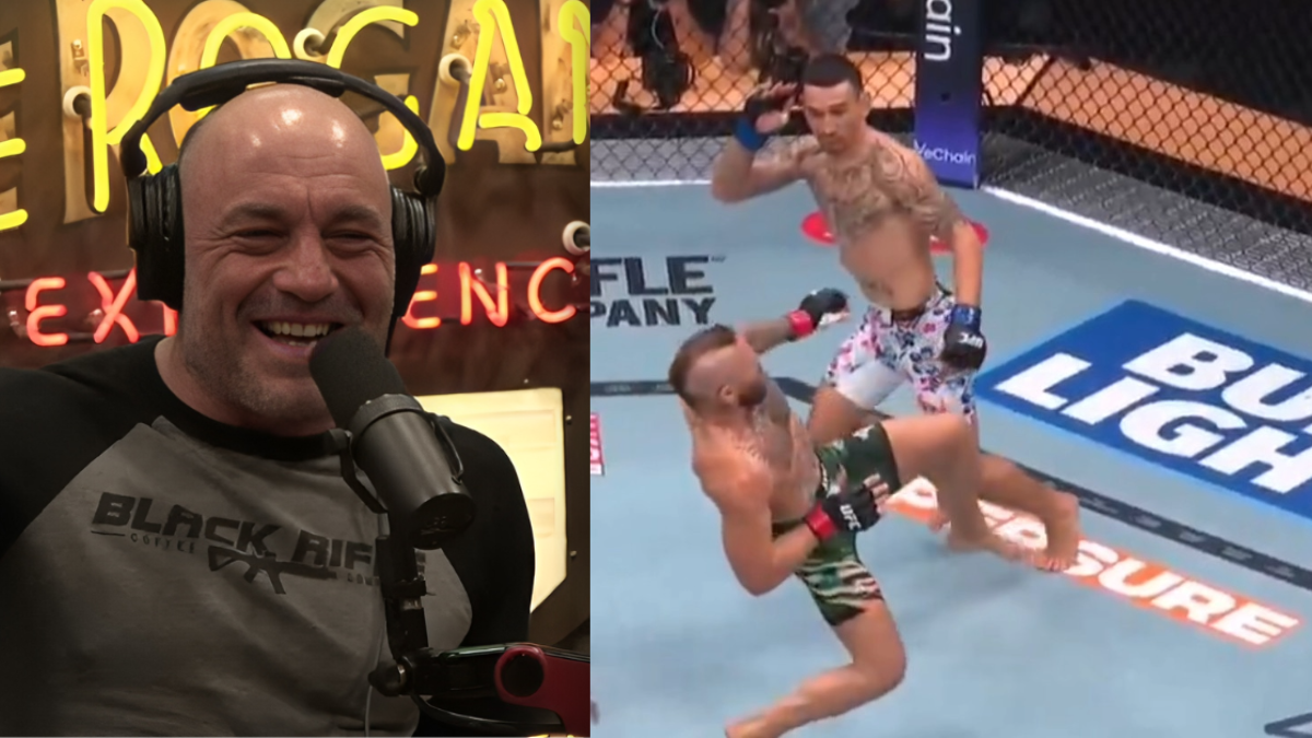 Joe Rogan Breaks Down Kick That Ended Conor McGregor’s UFC 329