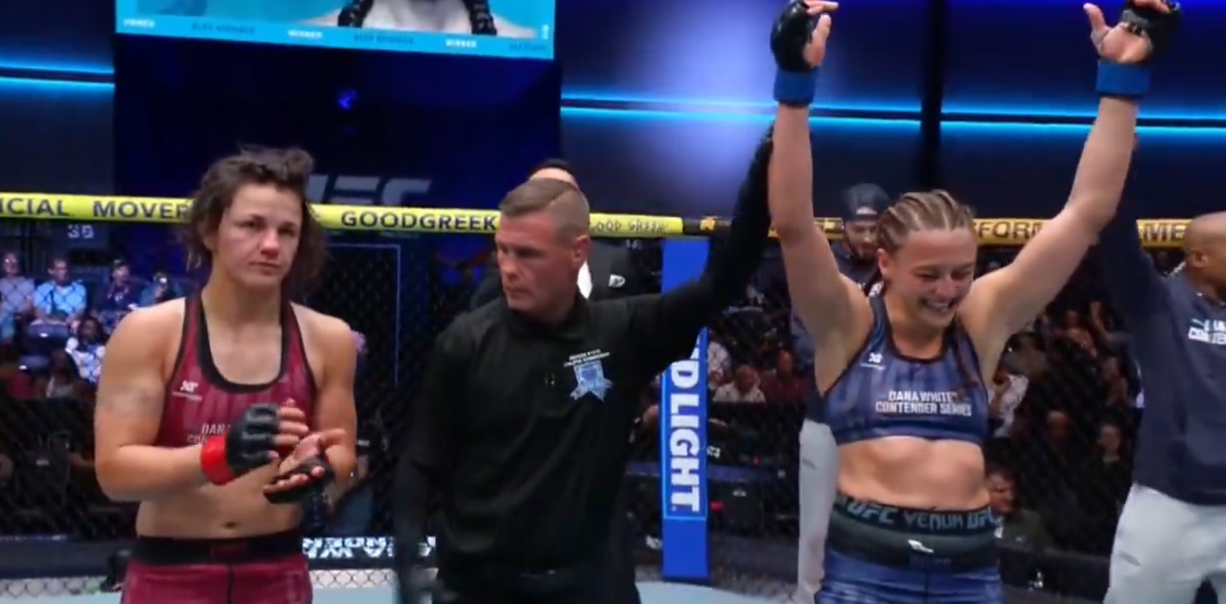 Dana White’s Contender Series Season 10, Episode 3 Highlights: Alex Apodaca Scores Record-Breaking Upset Dana White’s Contender Series Season 10, Episode 3 Highlights: Alex Apodaca Scores Record-Breaking Upset