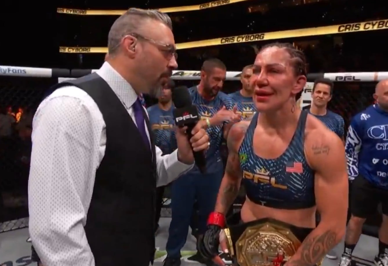 Cris Cyborg Hints She May Not Be Done After Retaining Title