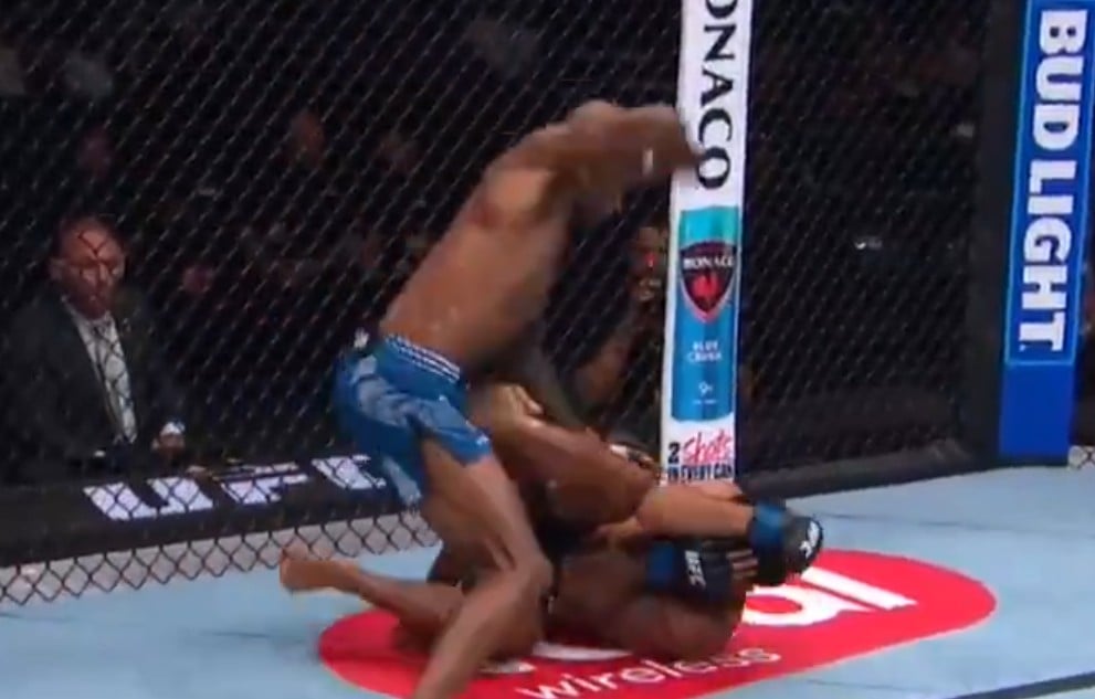 Jamall Emmers Drops And Stops Lerryann Douglas At UFC Sacramento