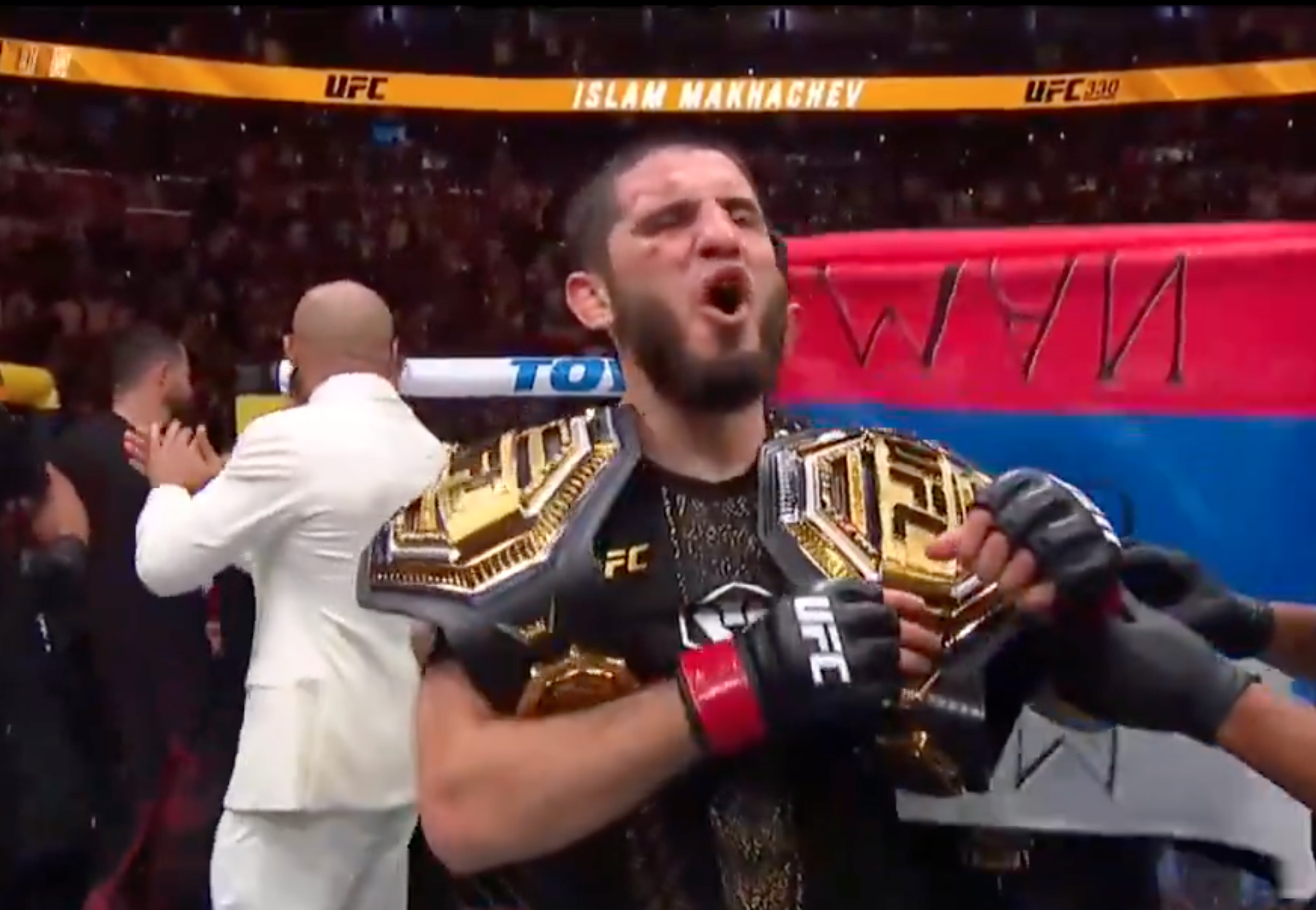 Islam Makhachev Sets New UFC Record, Retains Title At UFC 330