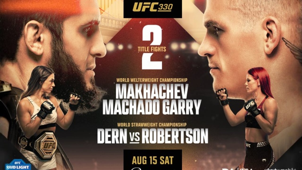 UFC 330 Poster