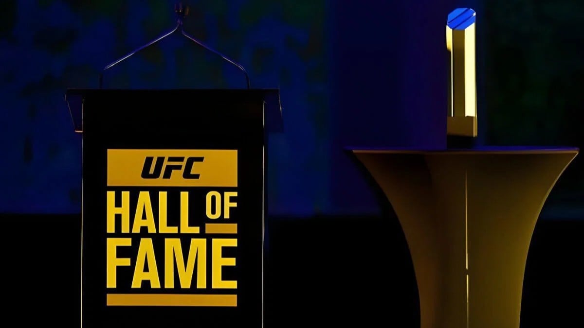 UFC Hall Of Fame Trophy Presented During Shanghai Fight Week
