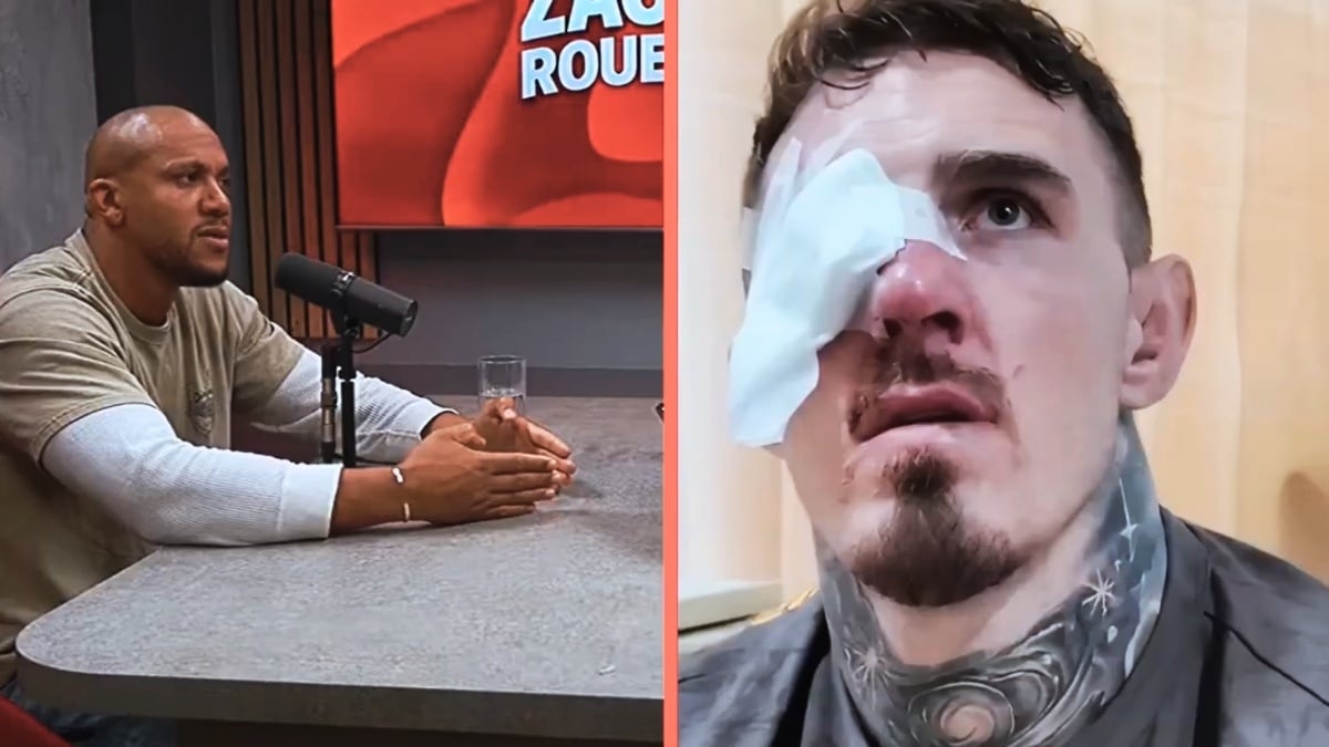 Ciryl Gane Calls Tom Aspinall ‘Mentally Fragile’ After Eye Poke
