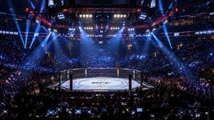 MMA live event