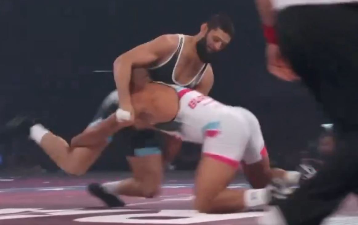 Khamzat Chimaev Dominates Gilbert Burns In Tech Fall