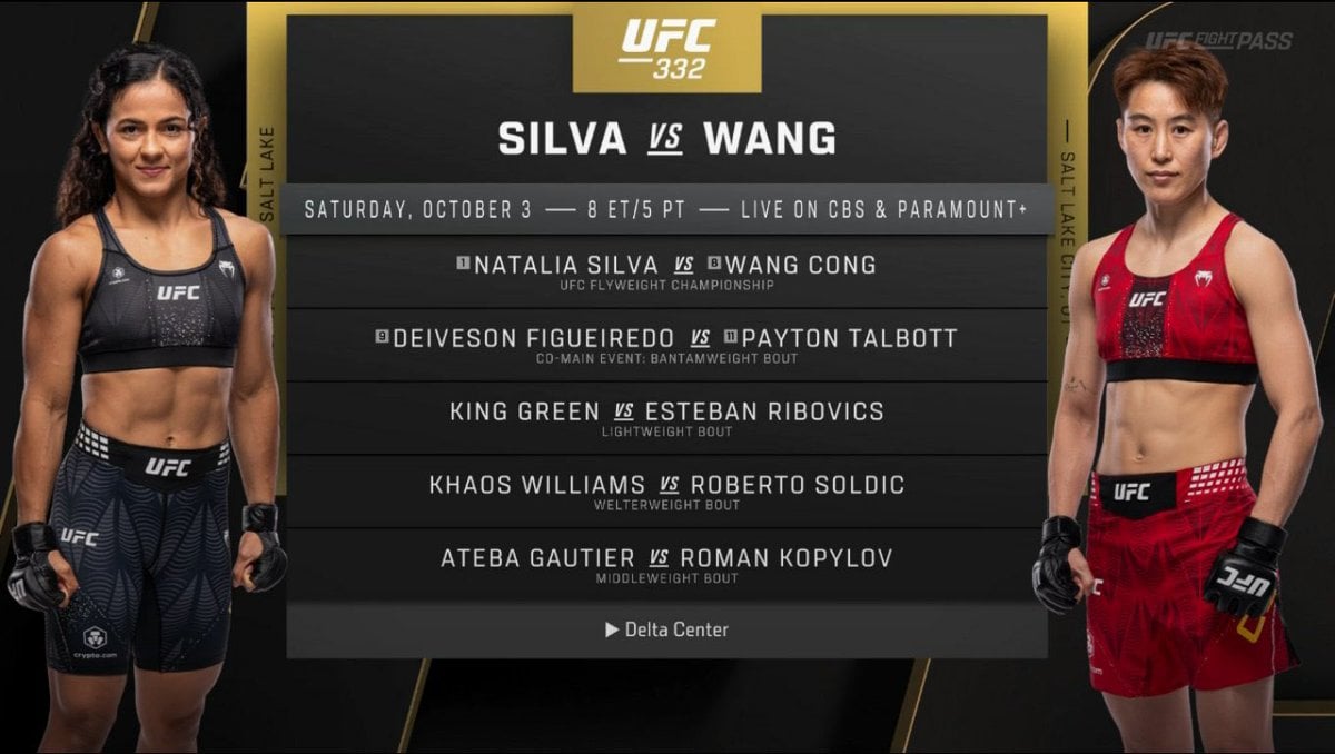 UFC 332 New Card