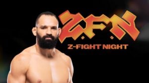 Michael Pereira with ZFN Logo Backdrop