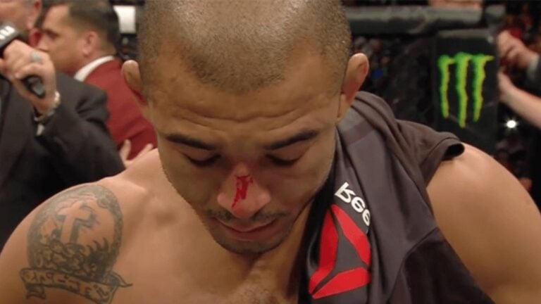 Jose Aldo Reveals Real Reason He Cried After McGregor Loss