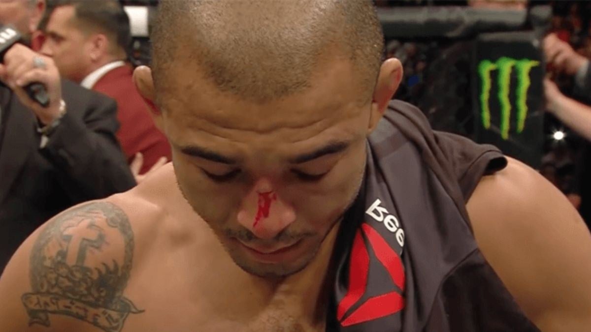 Jose Aldo Reveals Real Reason He Cried After McGregor Loss