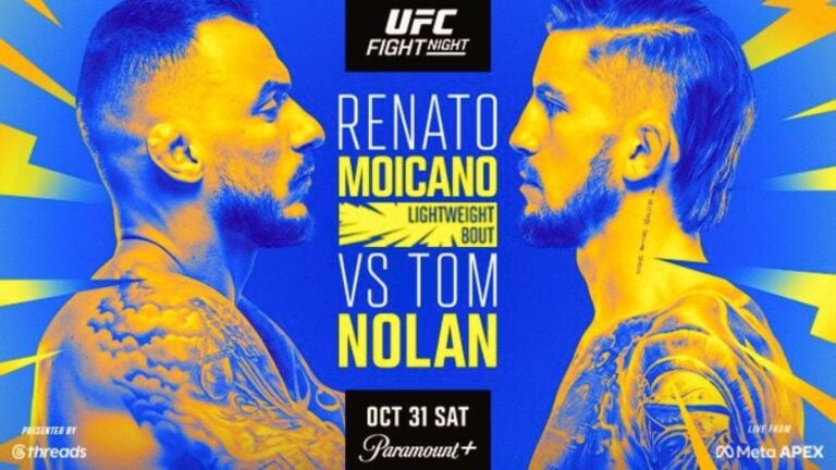UFC Fight Night Moicano vs. Nolan Preview (UFC Vegas 123)