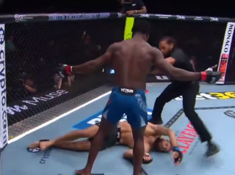 Damian Pinas Makes Statement With Quick KO At UFC 332
