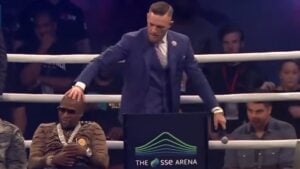 Floyd Mayweather and Conor McGregor, who met in a 2017 boxing match in Las Vegas
