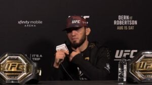 UFC welterweight champion Islam Makhachev