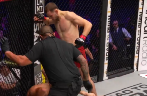 Levan Khabalaev Runs Through Brock Hamer in One Minute